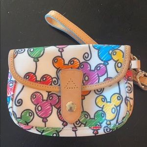 Disney Dooney & Bourke Mickey Balloon Coin Purse